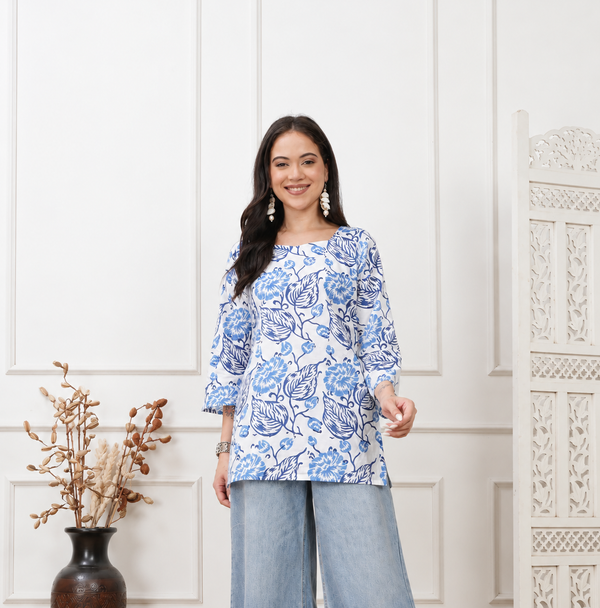 Extended headspace - mustard kurti front